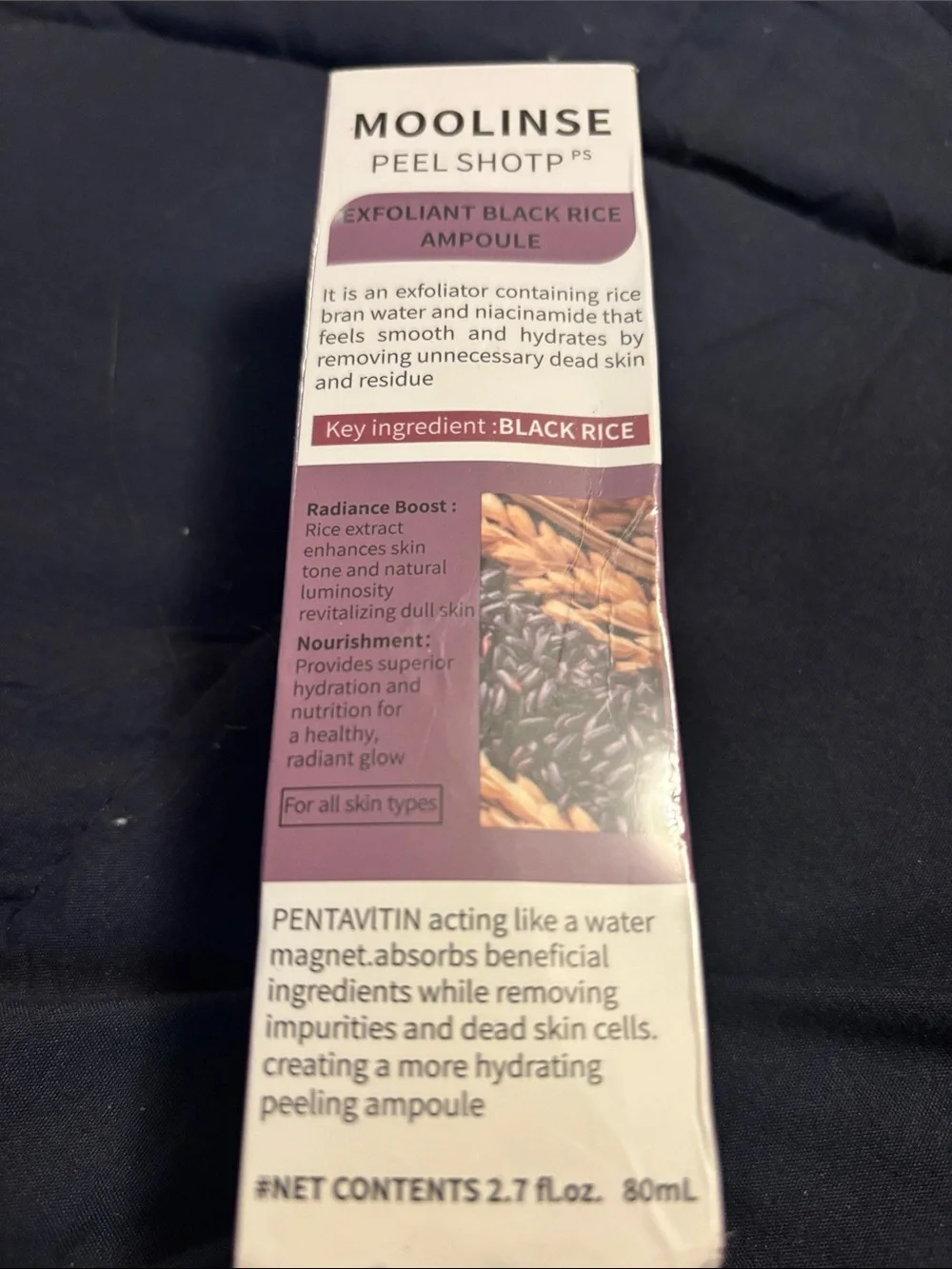 Peel Shot Black Rice Exfoliant Ampoule